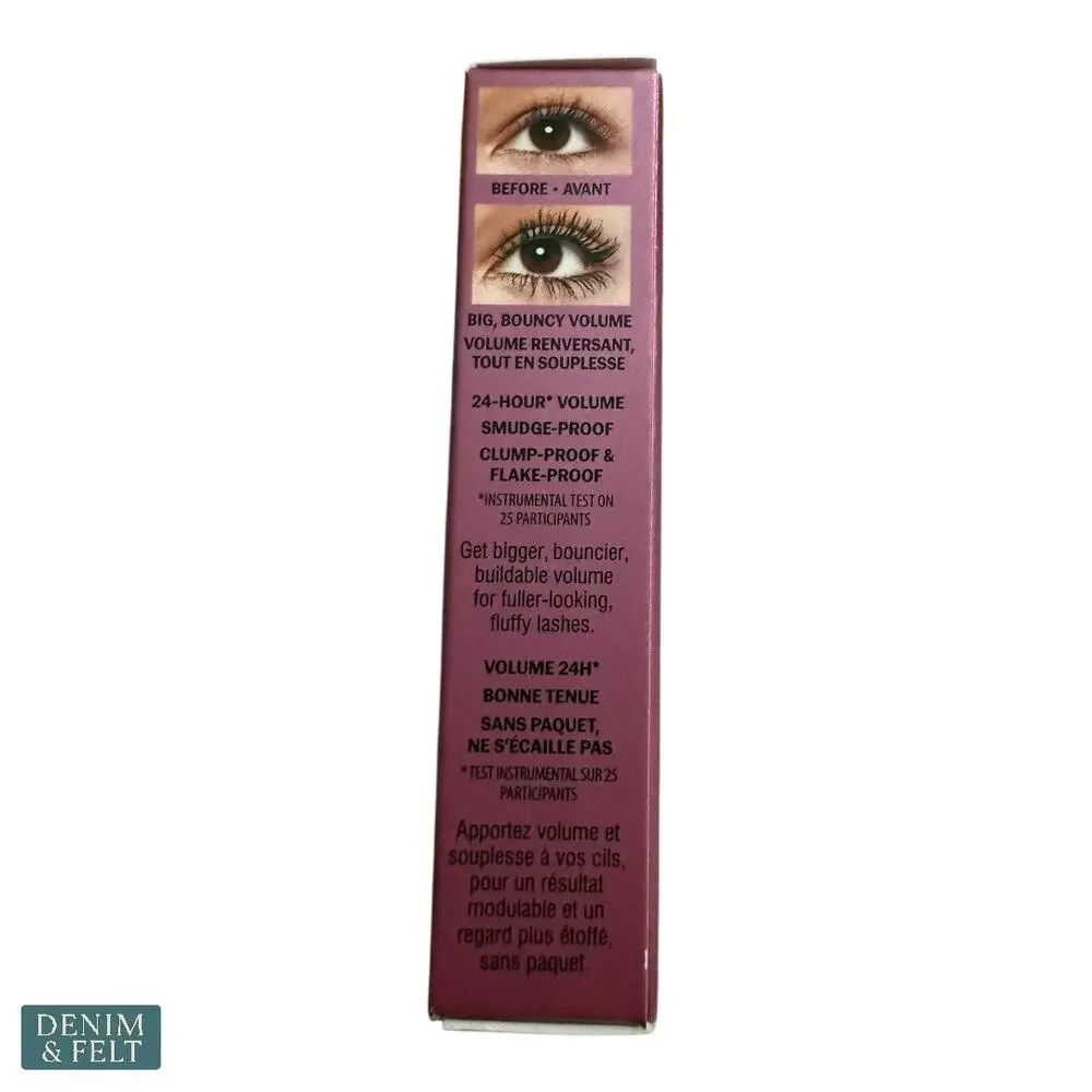 NEW Benefit BADgal BOUNCE Volumizing Mascara Pump’d Up‎ Black Mini Fuller Lashes